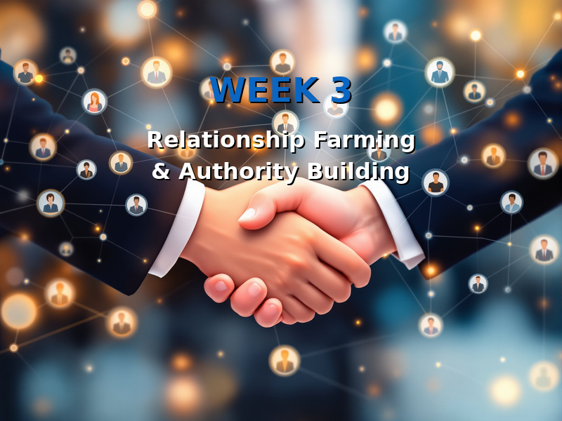 Week 3: Relationship Farming & Authority Building